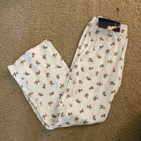 Brandy Melville Other - Brandy Melville Keira deer eyelet pants